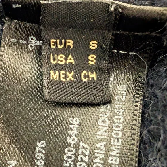 Massimo Dutti Womens Size S Blue Alpaca Wool Cashmere Blend Oversized Cardigan - Picture 9 of 12